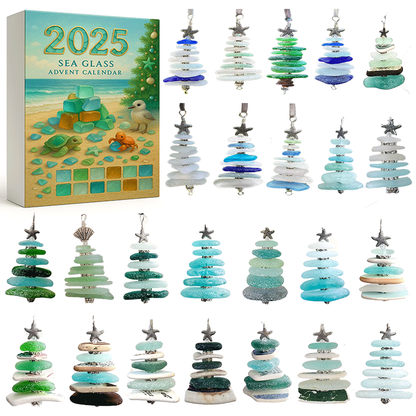 Sea Glass Christmas Tree Advent Calendar