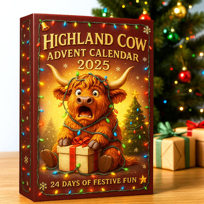 🐮Highland Cow Advent Calendar 2025🎄