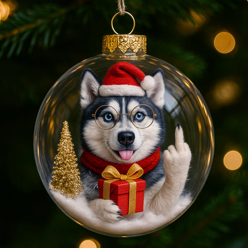 🔥LAST DAY 50% OFF-🐶Funny Dog Christmas Ornament
