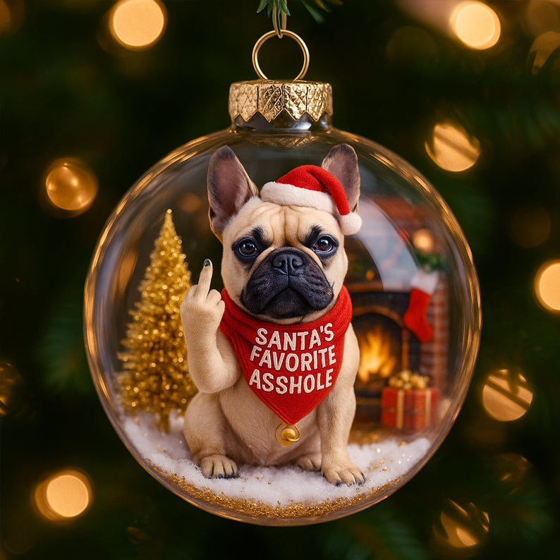 🔥LAST DAY 50% OFF-🐶Funny Dog Christmas Ornament