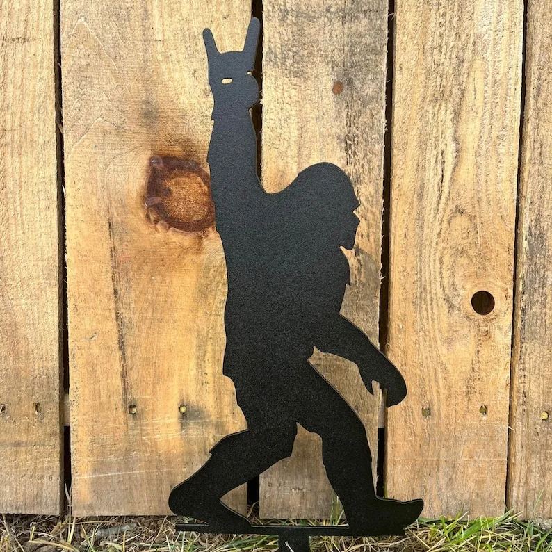 Bigfoot Garden Stake