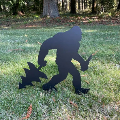 Bigfoot Garden Stake
