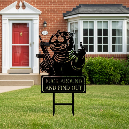 "F*ck Around & Find Out" Garden Guardians
