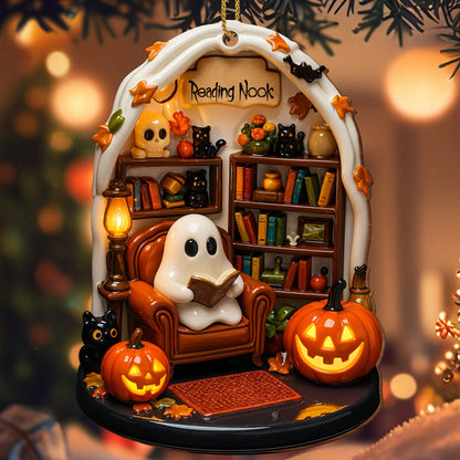 ✨ SPOOKY-CUTE GHOST SCENE ORNAMENTS