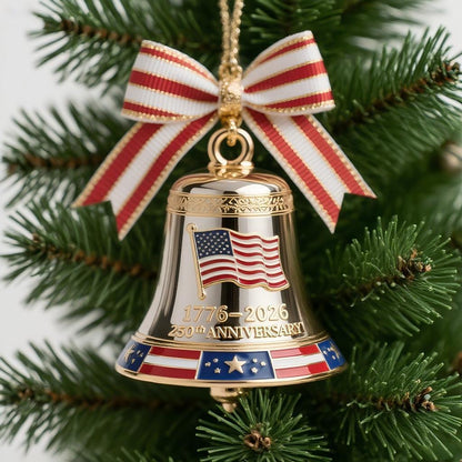 USA 250th Anniversary Bell Ornaments