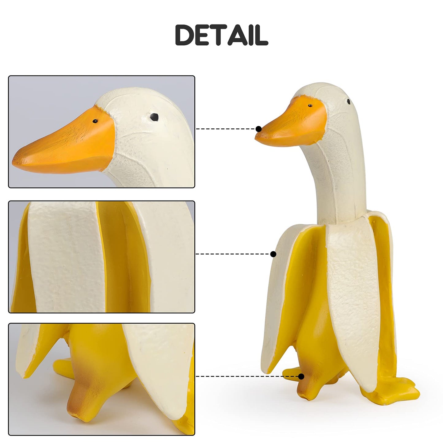 Resin Banana Duck Garden Gnomes