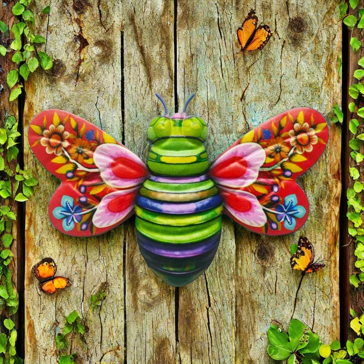 🐝Iron Bee Hanging Wall Decorations for Garden